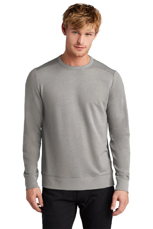 Ogio Mens Luuma Flex Crewneck Sweatshirt - Heather Petrol Grey