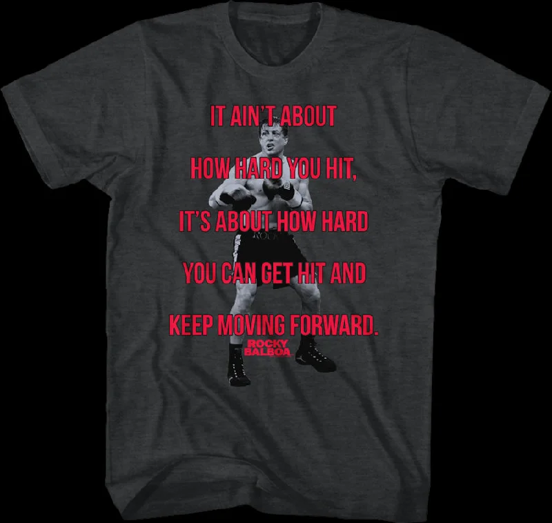 Ain't How Hard You Hit Rocky T-Shirt