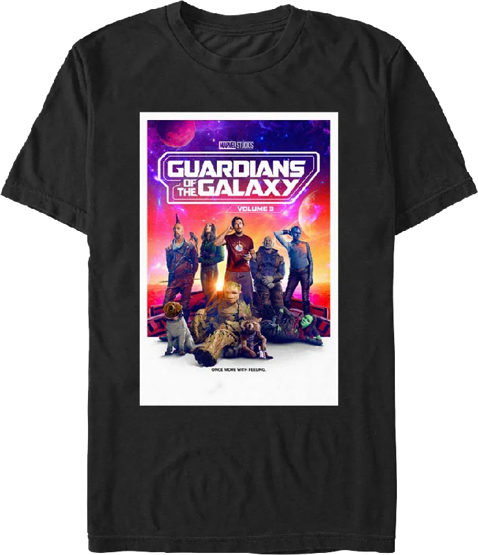 Once More With Feeling Poster Guardians Of The Galaxy T-Shirt