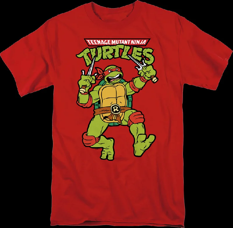 Red Raphael Teenage Mutant Ninja Turtles T-Shirt