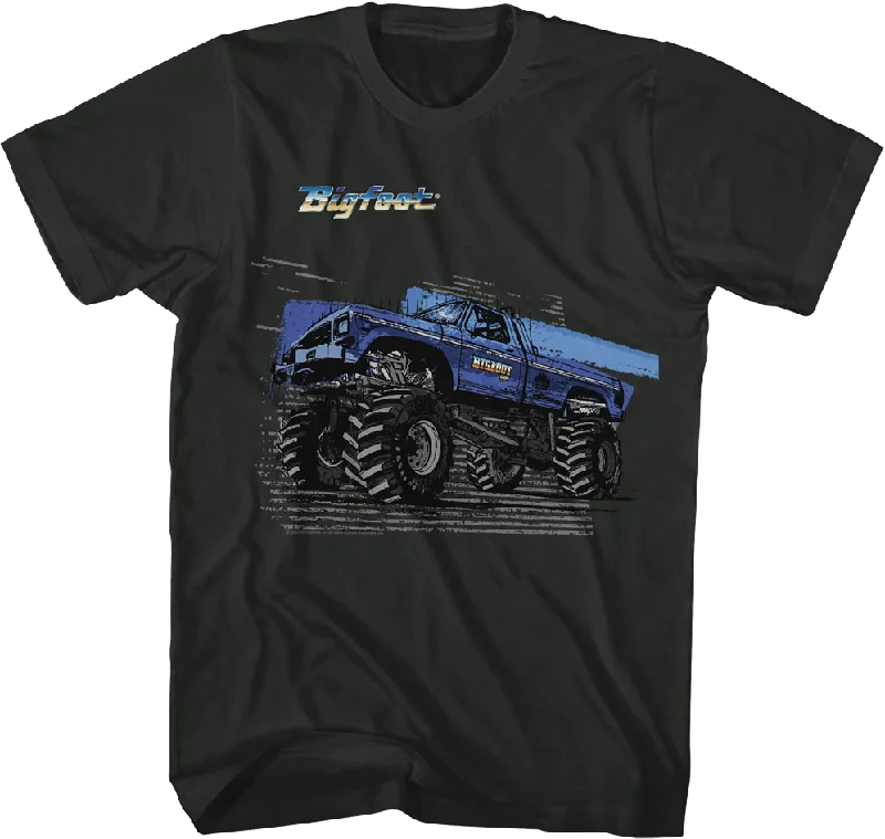 Retro Monster Truck Bigfoot T-Shirt