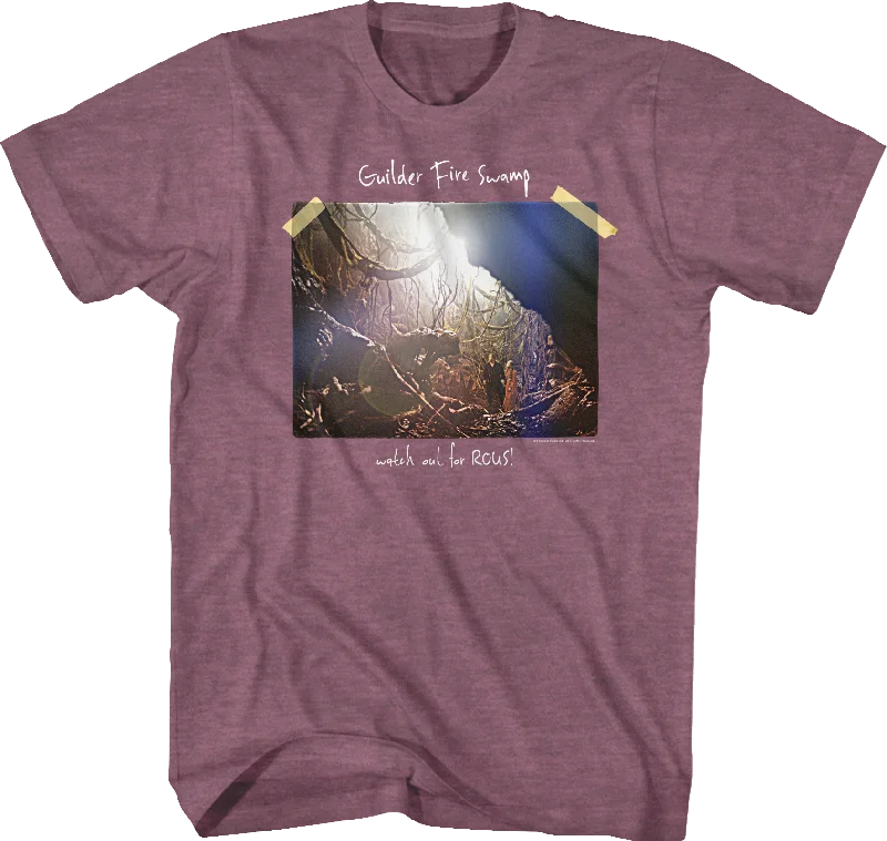 Fire Swamp Photograph Princess Bride T-Shirt