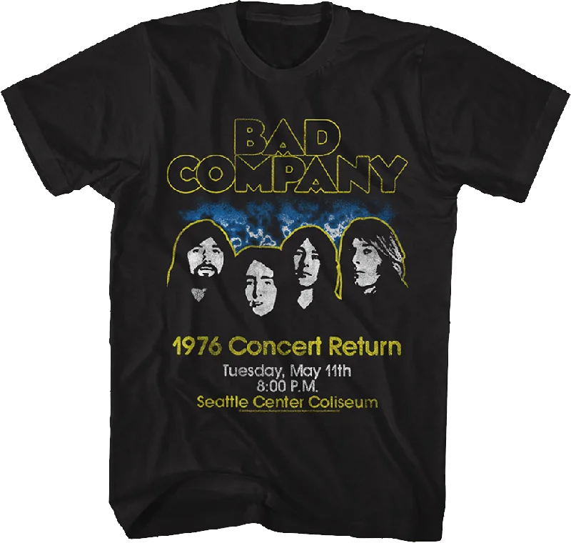 1976 Concert Bad Company T-Shirt