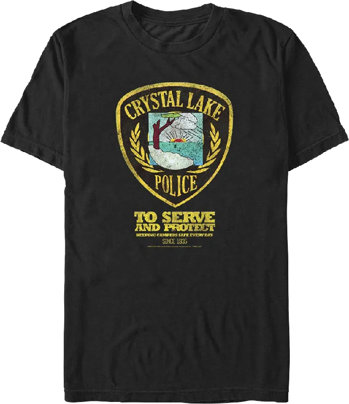 Crystal Lake Police Friday the 13th T-Shirt