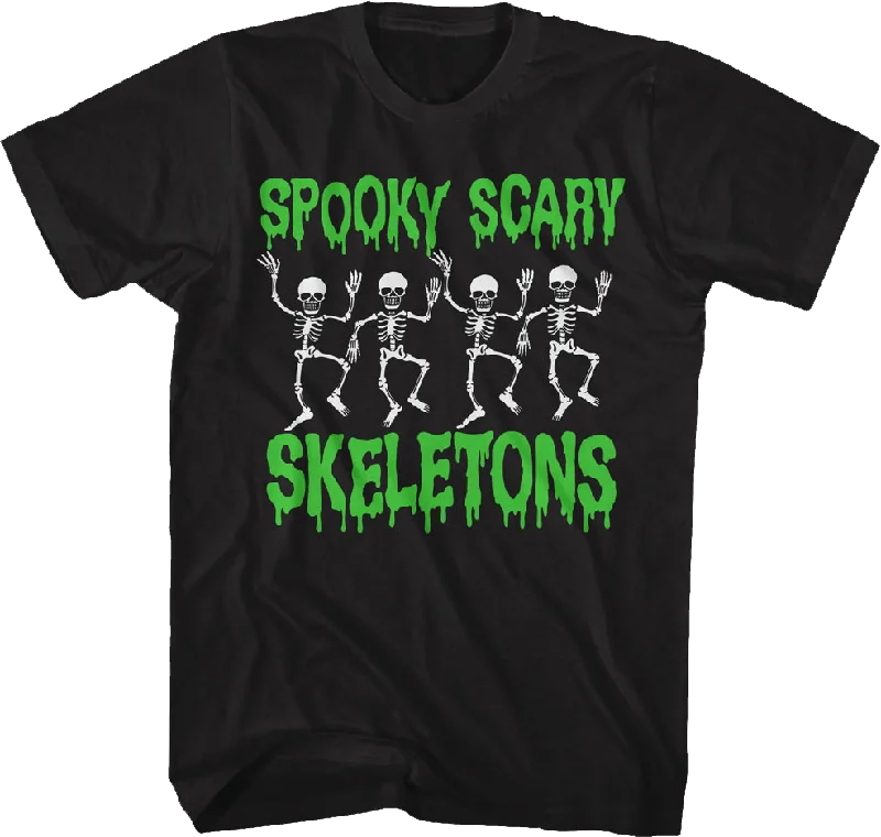 Dancing Spooky Scary Skeletons T-Shirt