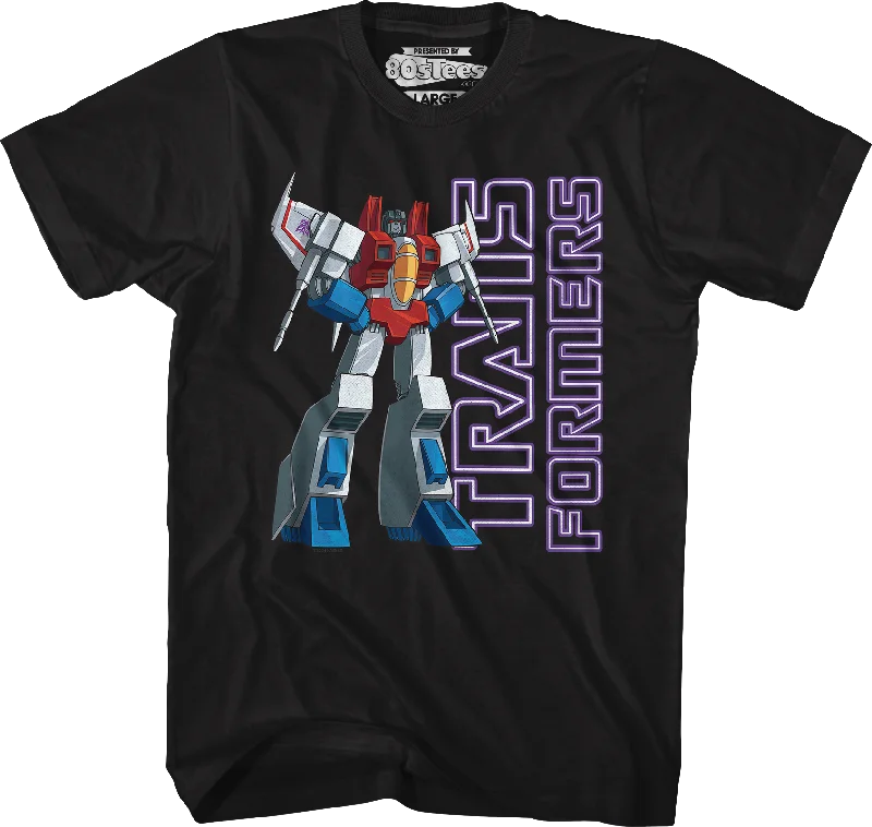 Starscream Air Commander Pose Transformers T-Shirt