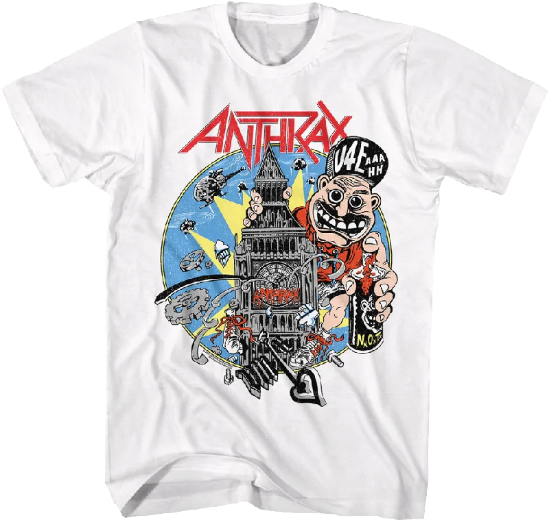 Not Man Graffiti Anthrax T-Shirt