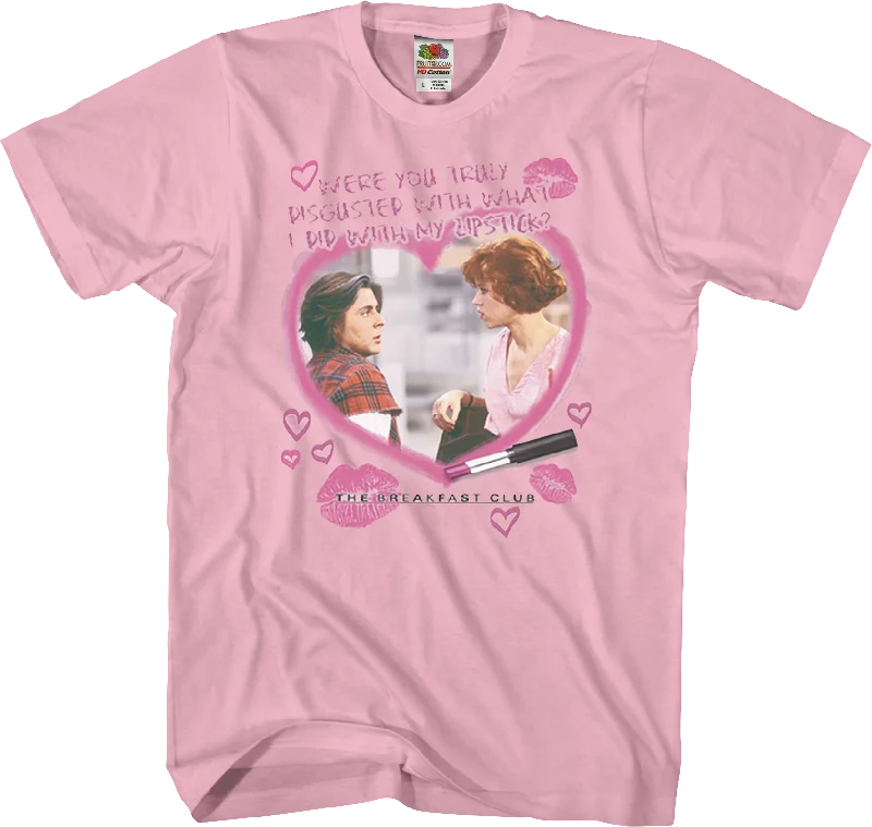 Lipstick Breakfast Club T-Shirt