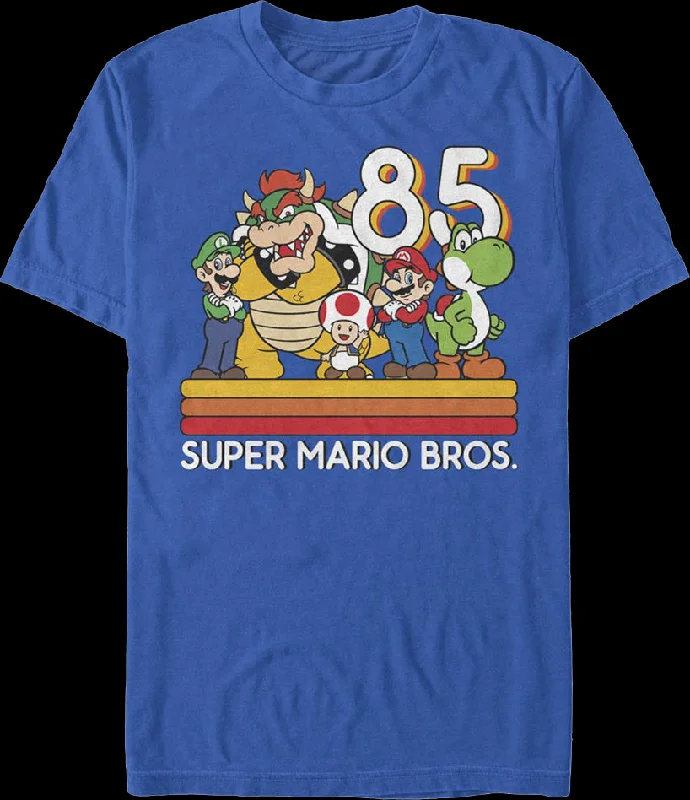 Retro Group Photo Super Mario Bros. T-Shirt