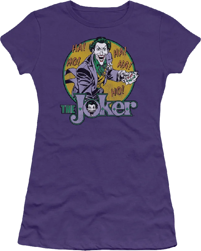 Ladies Laughing Joker Batman Shirt