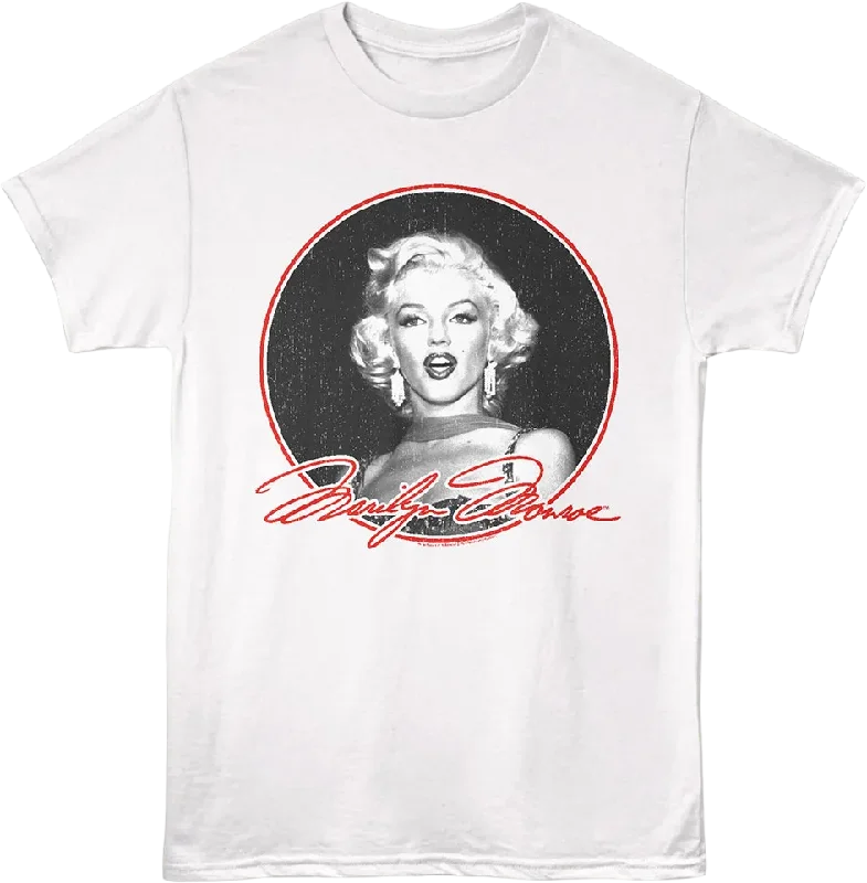 Autographed Circle Marilyn Monroe T-Shirt