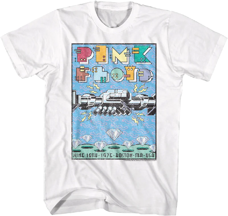 Wish You Were Here 1975 Poster Pink Floyd T-Shirt