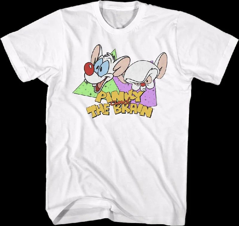 Retro Pinky and the Brain T-Shirt