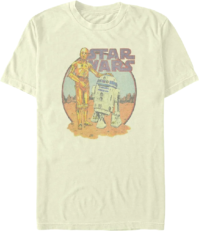 C-3PO and R2-D2 BFFs Star Wars T-Shirt