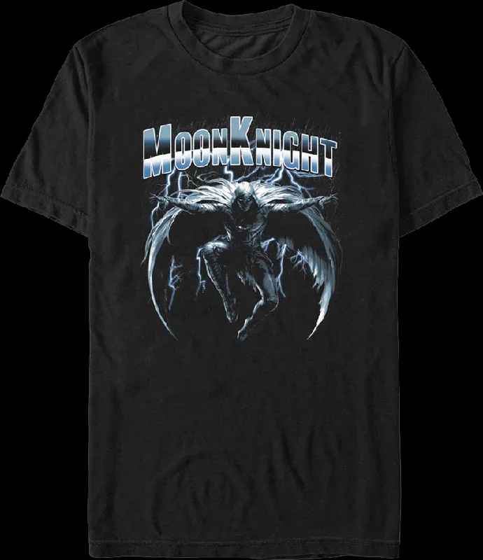 Lightning Bolts Moon Knight T-Shirt