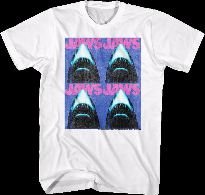 Four Squares Jaws T-Shirt