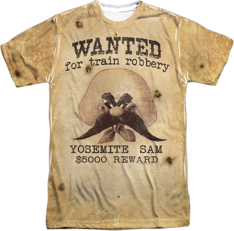 Yosemite Sam Wanted Poster Looney Tunes T-Shirt