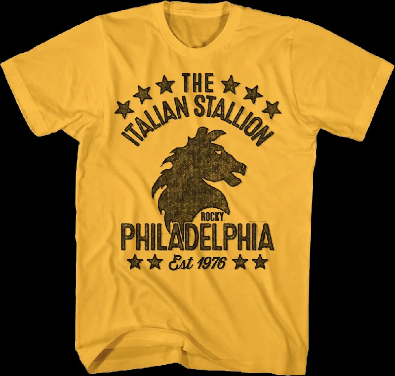 Italian Stallion Est. 1976 Rocky T-Shirt