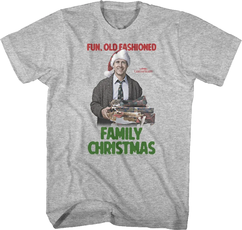 Clark Griswold Fun Old Fashioned Christmas Vacation T-Shirt