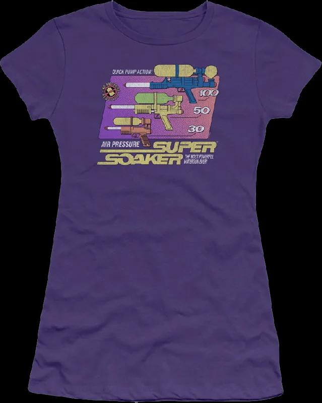 Ladies Purple Super Soaker Shirt