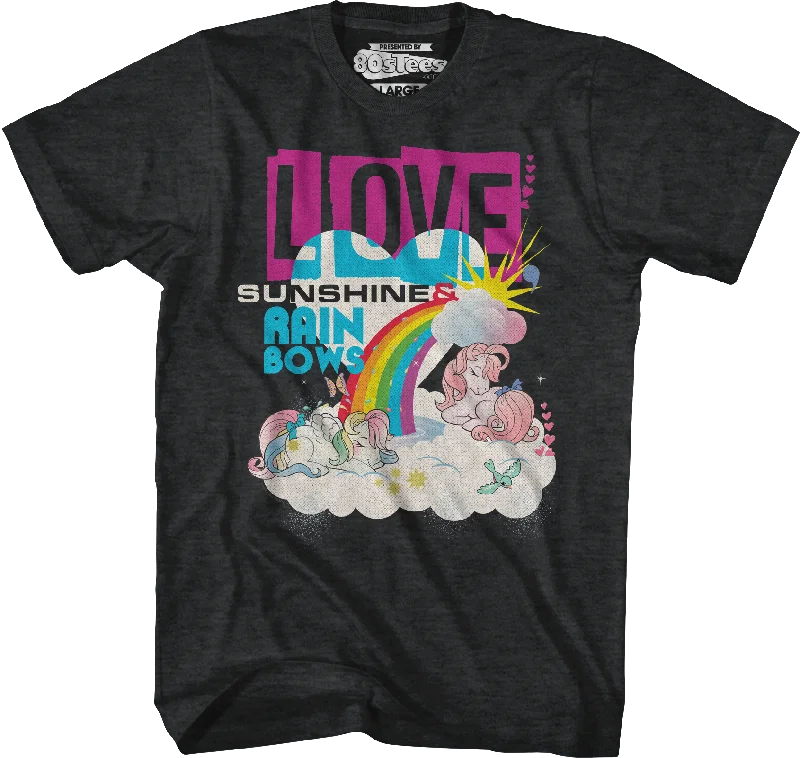 Love Sunshine & Rainbows My Little Pony T-Shirt