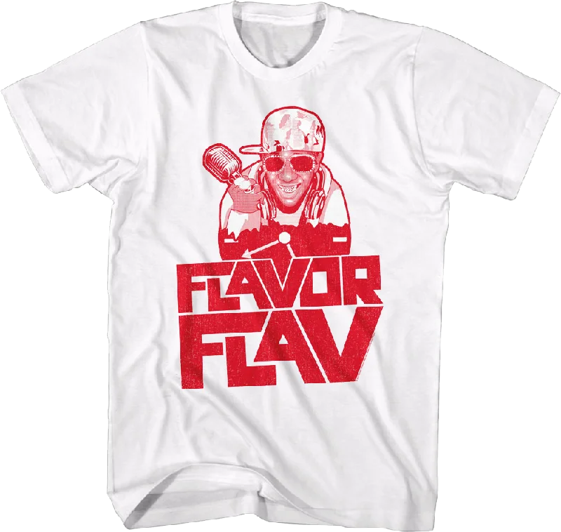 Microphone Flavor Flav T-Shirt