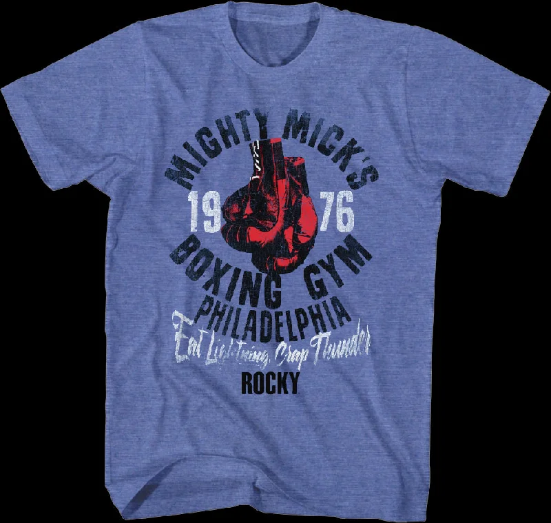 Mighty Mick's Eat Lightning Crap Thunder Rocky T-Shirt