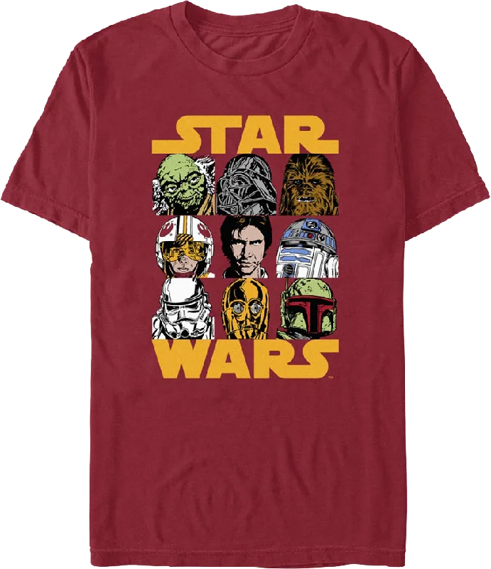 Iconic Characters Star Wars T-Shirt