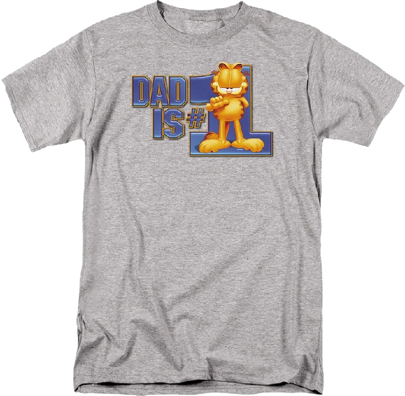 Dad Is #1 Garfield T-Shirt