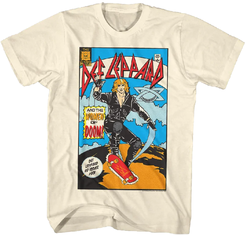 Comic Book Cover Def Leppard T-Shirt