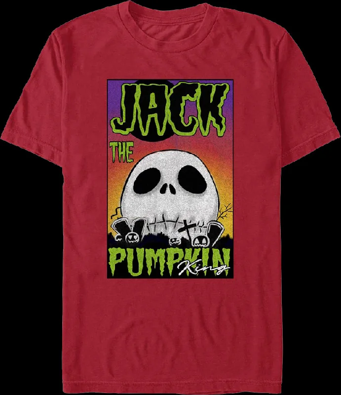 Jack The Pumpkin King Nightmare Before Christmas T-Shirt