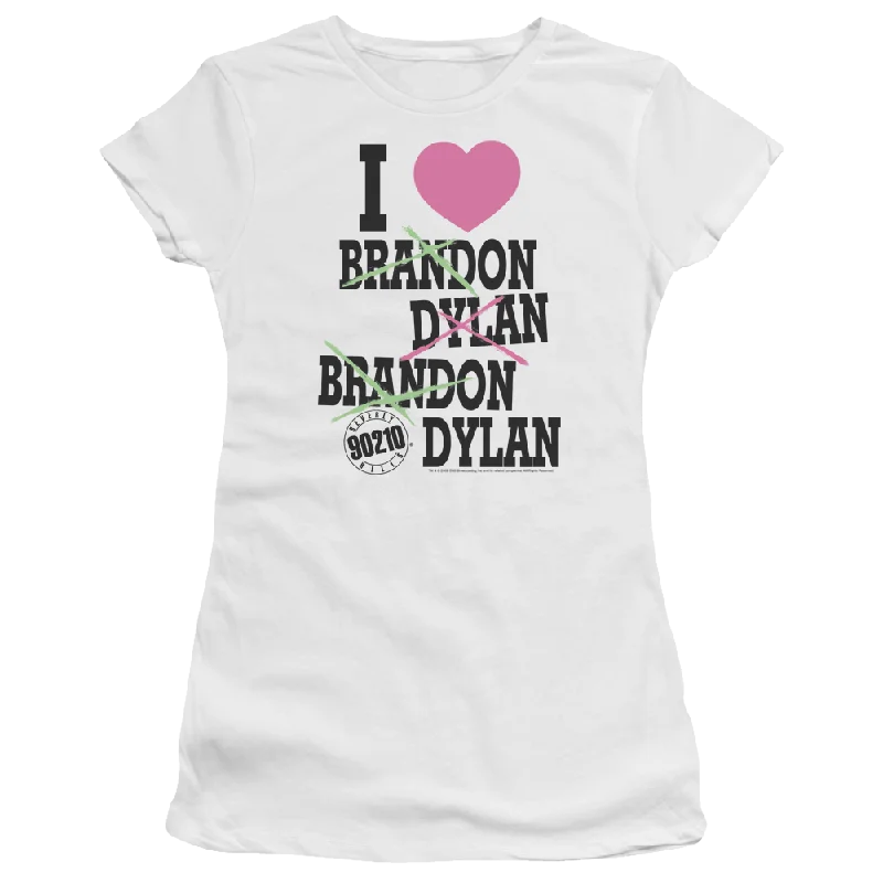 Ladies I Love Brandon and Dylan Beverly Hills 90210 Shirt