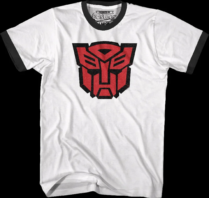 Autobots Classic Logo Transformers Ringer Shirt