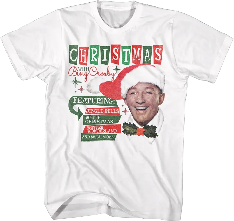 Christmas With Bing Crosby T-Shirt