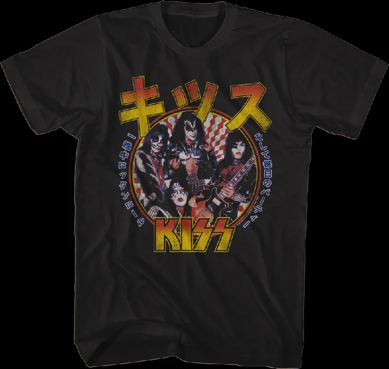 Japanese Poster KISS T-Shirt