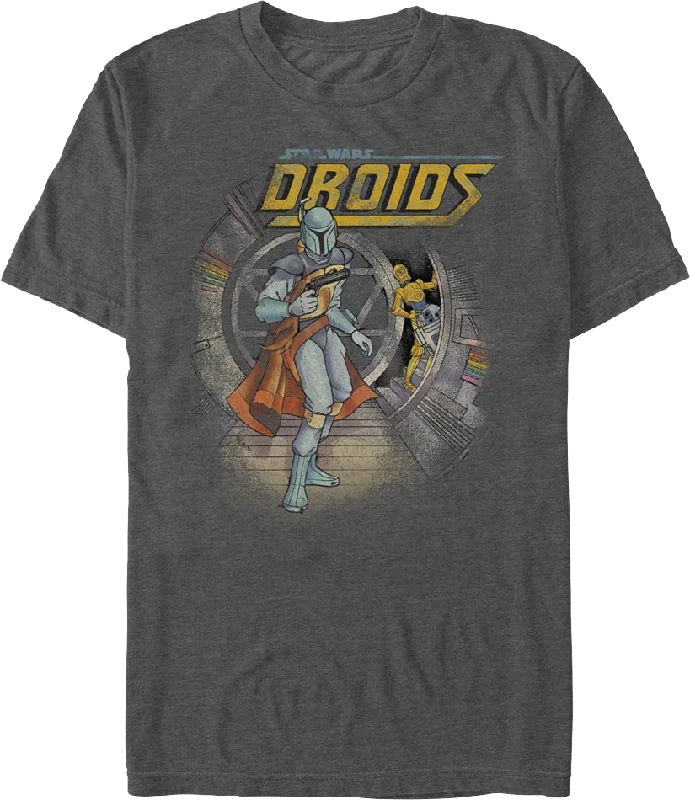 Droids Comic Book Cover Star Wars T-Shirt