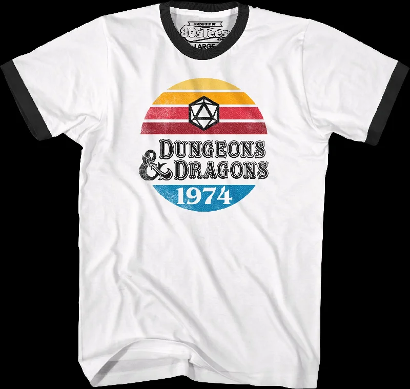 1974 Dungeons & Dragons Ringer Shirt