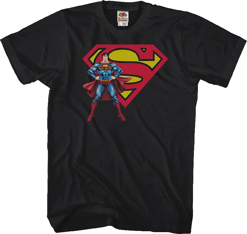 Superman With Logo DC Comics T-Shirt