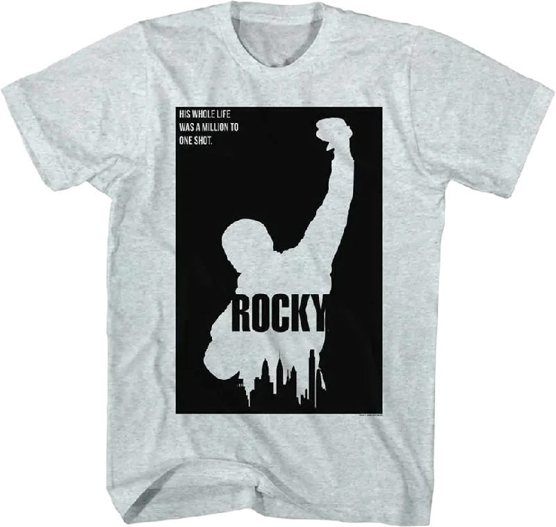 Million To One Shot Silhouette Rocky T-Shirt