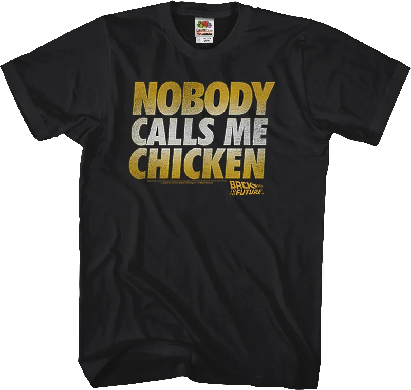 Chicken Back To The Future T-Shirt