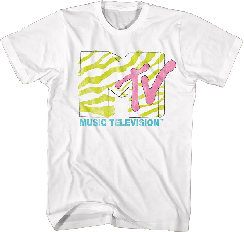 Stripes Logo MTV Shirt