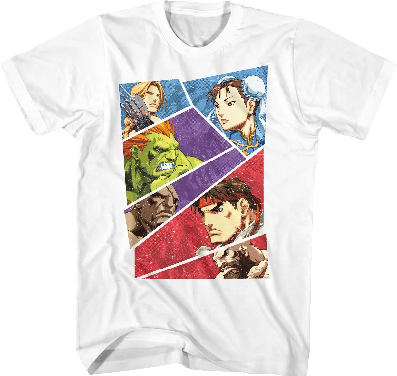 Panel Showdown Street Fighter T-Shirt