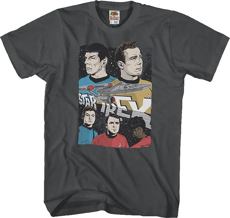 Enterprise Crew Star Trek T-Shirt