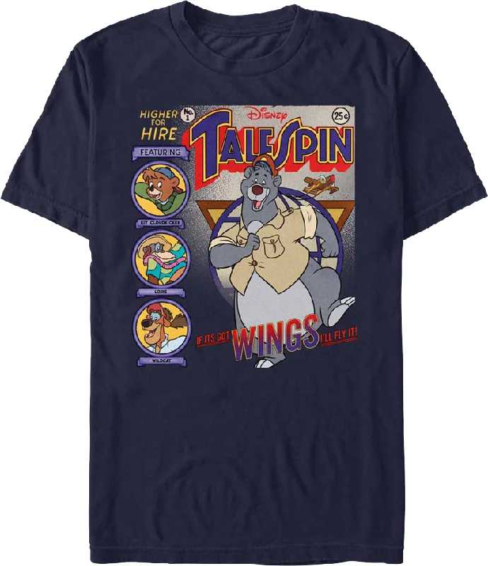 Comic Book Cover TaleSpin T-Shirt