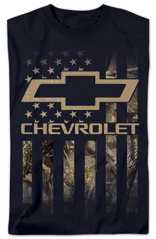 Camo Flag Chevrolet T-Shirt