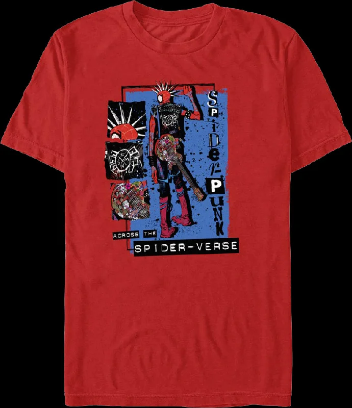 Spider-Punk Across The Spider-Verse Marvel Comics T-Shirt