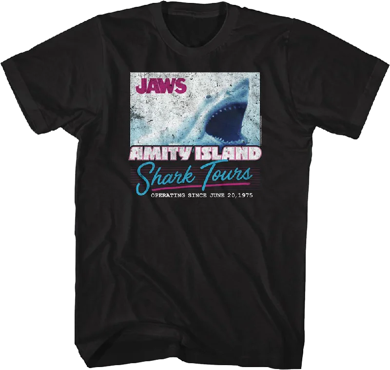 Amity Island Shark Tours Jaws T-Shirt