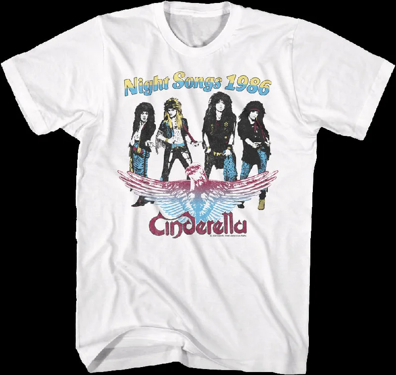 Night Songs 1986 Cinderella T-Shirt