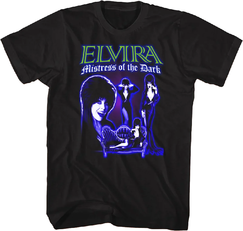 Mistress of the Dark Collage Elvira T-Shirt