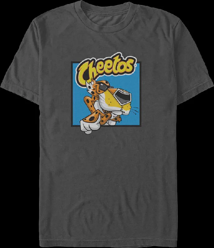 Chester Cheetah Block Frame Cheetos T-Shirt